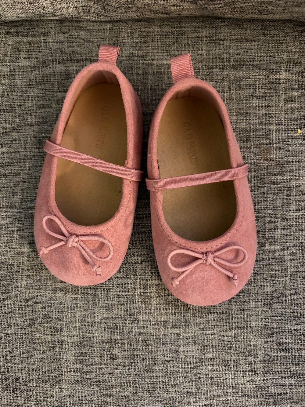 Old Navy Dusty Pink Toddler Ballet Flats